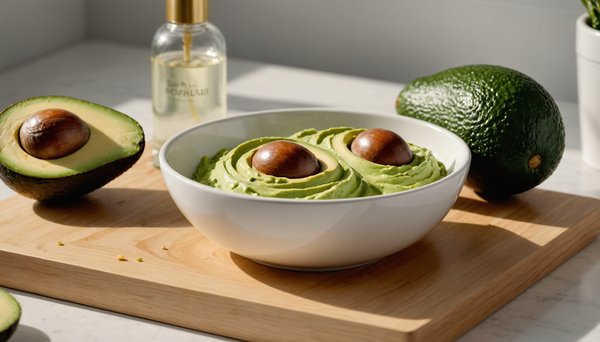 Recette de masque hydratant à l'avocat pour une peau éclatante