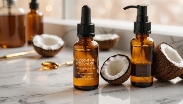 Sérum capillaire nourrissant à l'huile de coco pour des cheveux soyeux